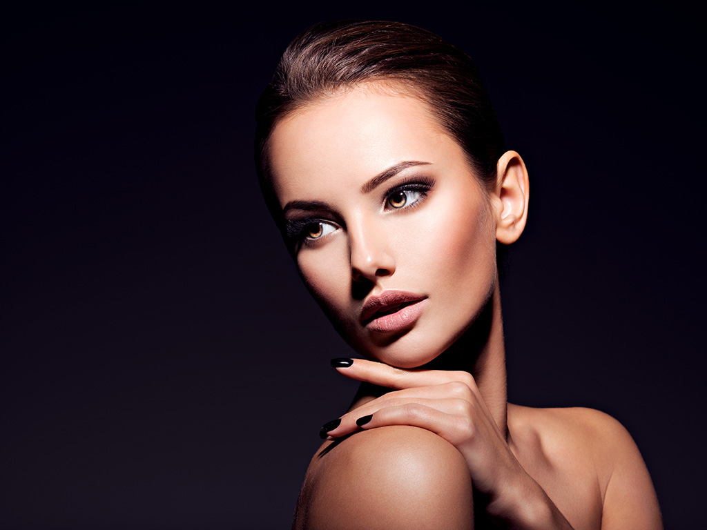 Confident Pretty Woman After Medspa Treatments